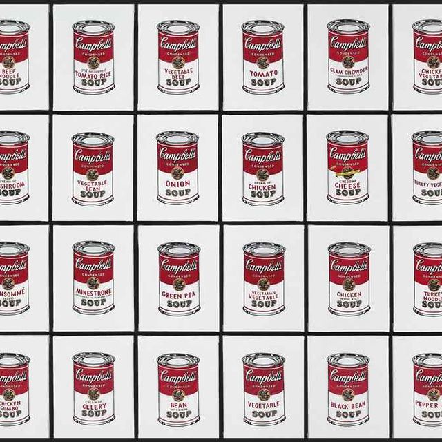 Andy Warhol — Энди Уорхол, "32 банки супа Кэмпбелл", 1962