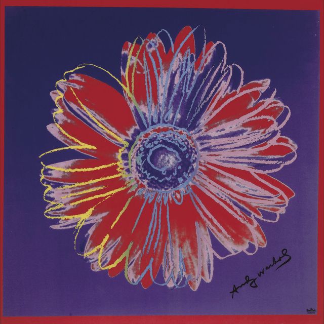 Andy Warhol — цветок