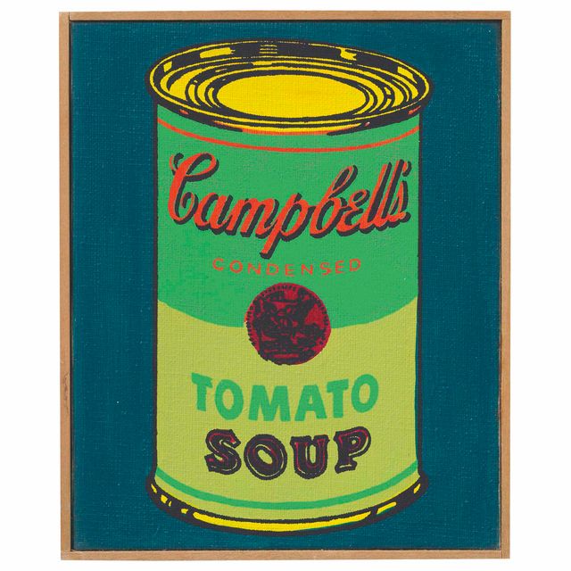 Andy Warhol — Энди Уорхол, "Банка супа Кэмпбелл", 1965 (зеленая)