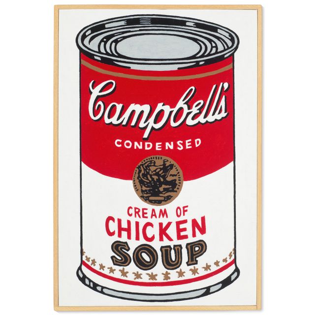 Andy Warhol — Энди Уорхол, "Большая банка супа "Кэмпбелл" с куриным филе", 1964