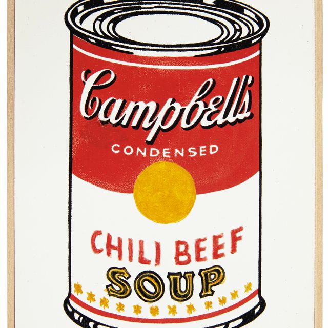 Andy Warhol — Энди Уорхол, "Банка супа Кэмпбелла с говядиной чили", 1962