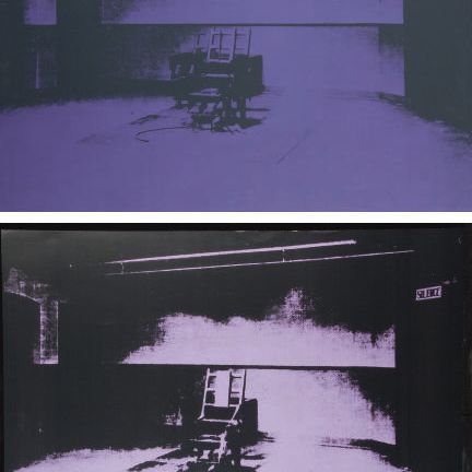 Andy Warhol — Электрический стул от Энди Уорхола