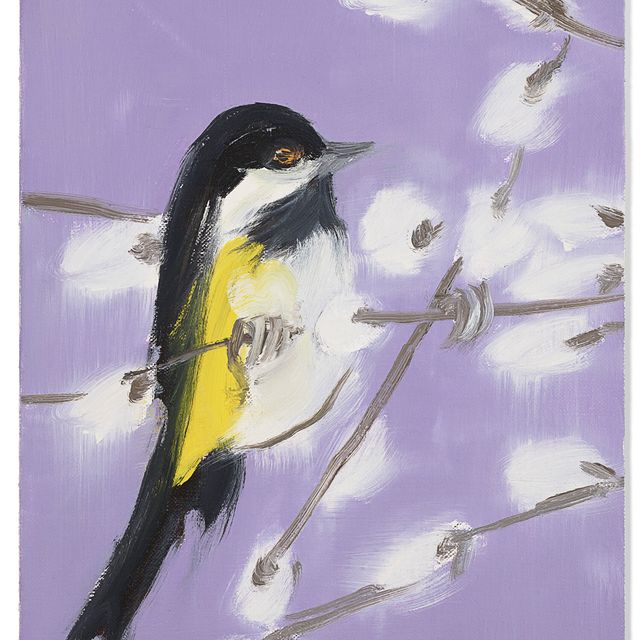 Ann Craven — Птичка с развесистыми ивами (9-10-12, №5), 2012