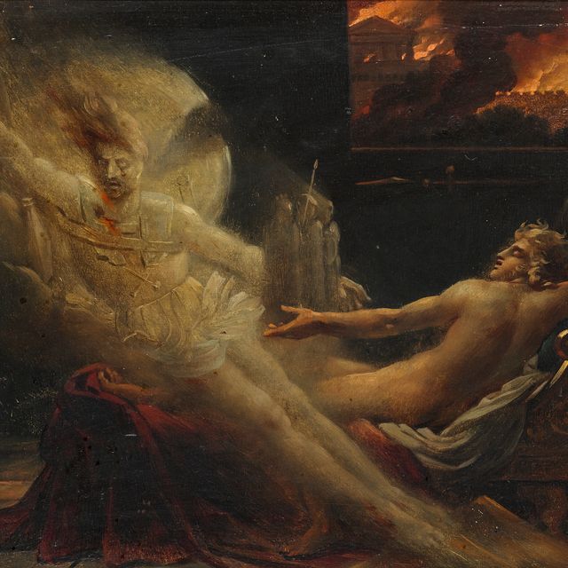 Anne Louis Girodet — Устройство для уборки помещений в доме престарелых