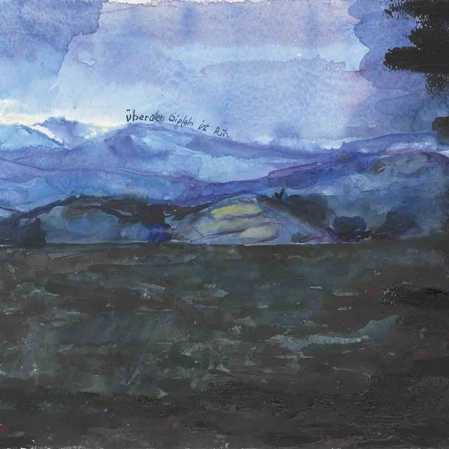 Anselm Kiefer — Über allen Gipfeln ist Ruh - в немецкой тюрьме царит Мир (Превыше всего Мир - в немецких тюрьмах пытки)