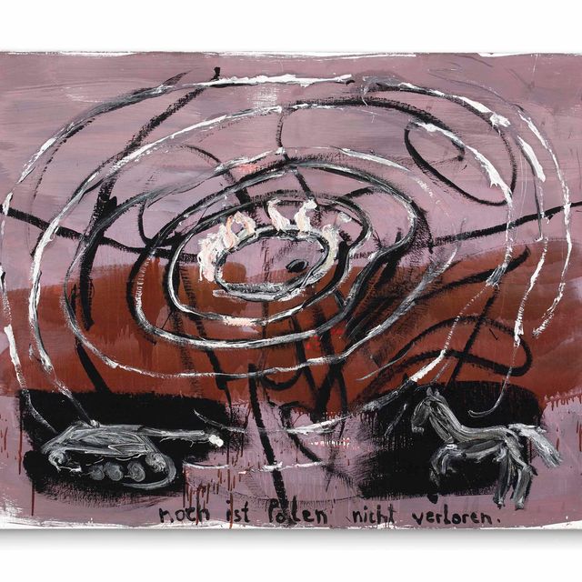 Anselm Kiefer — Ночь, когда Польша еще не потеряна (Польша еще не потеряна)