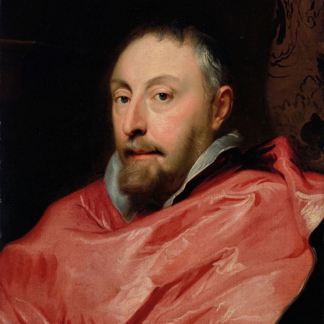 Anthony van Dyck — Портрет Антониуса Триеста (1576-1657), епископа Гентского, во весь рост