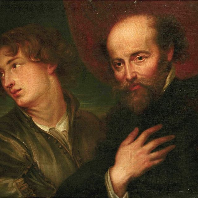 Anthony van Dyck — Двойной портрет Питера Пауля Рубенса и Энтони ван Дейка