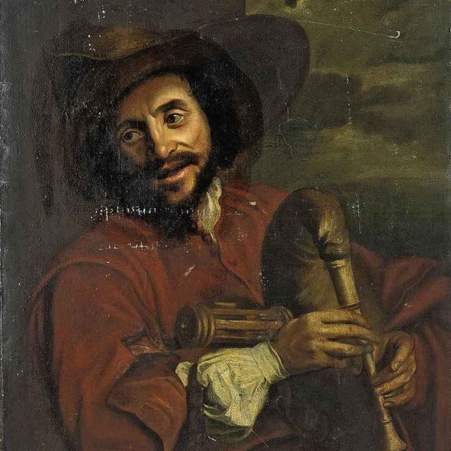 Anthony van Dyck — Портрет Франсуа Ланглуа в образе савояра