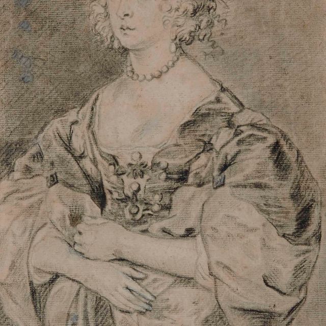 Anthony van Dyck — Портрет женщины в бюсте