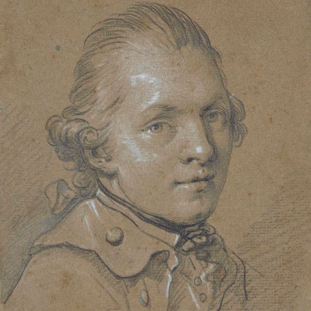 Anton Raphael Mengs — Портрет молодого человека, традиционно идентифицируемого как миниатюрист Генрих Фридрих Фюгер (1751-1818)
