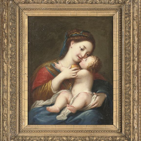 Anton Raphael Mengs — Мадонна с младенцем