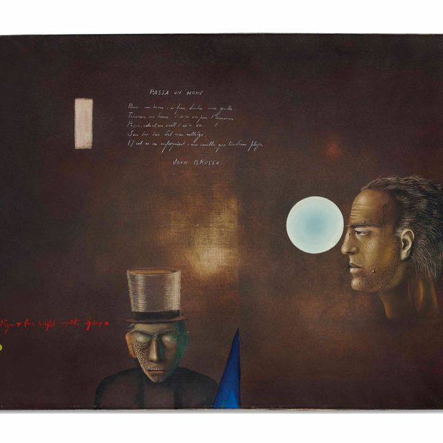 Antoni Tàpies — Присутствующие кабальеро (господа присутствующие)