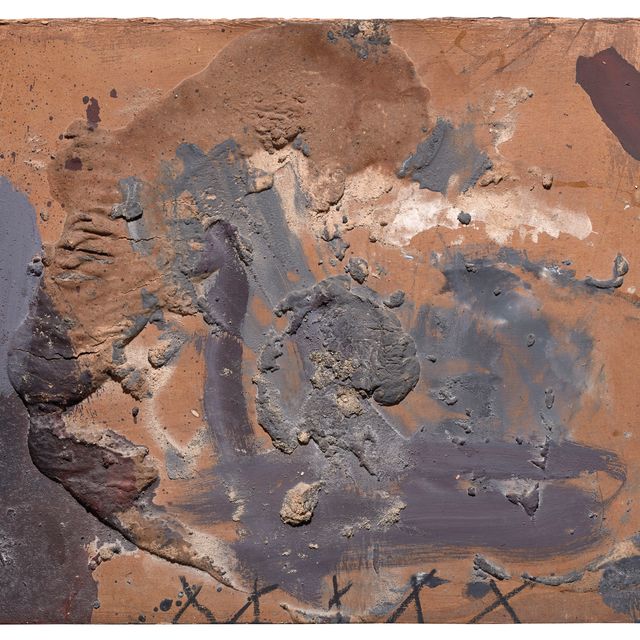 Antoni Tàpies — Картонная коробка Cinq X sur