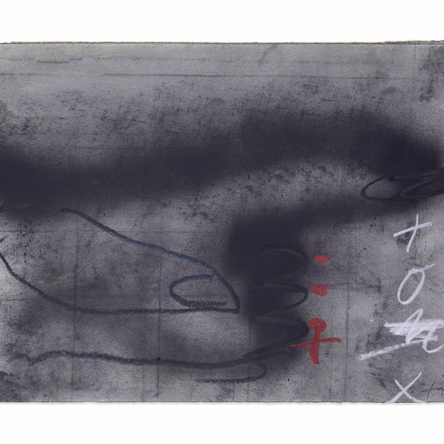 Antoni Tàpies — Румяные тарталетки (Три красных пятна)