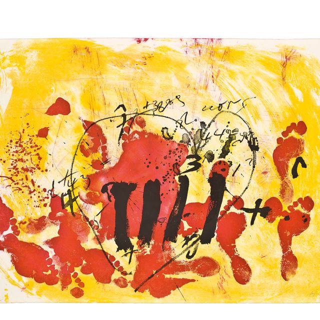 Antoni Tàpies — Каталонская сюита, Лас-Эстампас-де-ла-Комета; Густаво Гили, Барселона, 1972 (Гальфетти 302-306)
