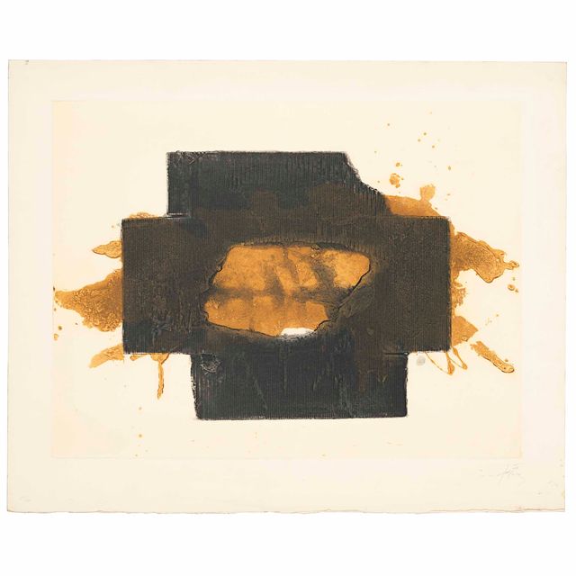 Antoni Tàpies — Шесть пластинок от: Nocturn Matinal (Galfetti 238a, 239a, 242a-244a, 245)