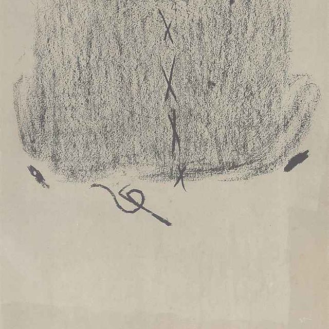 Antoni Tàpies — Без названия (Гальфетти, 42)