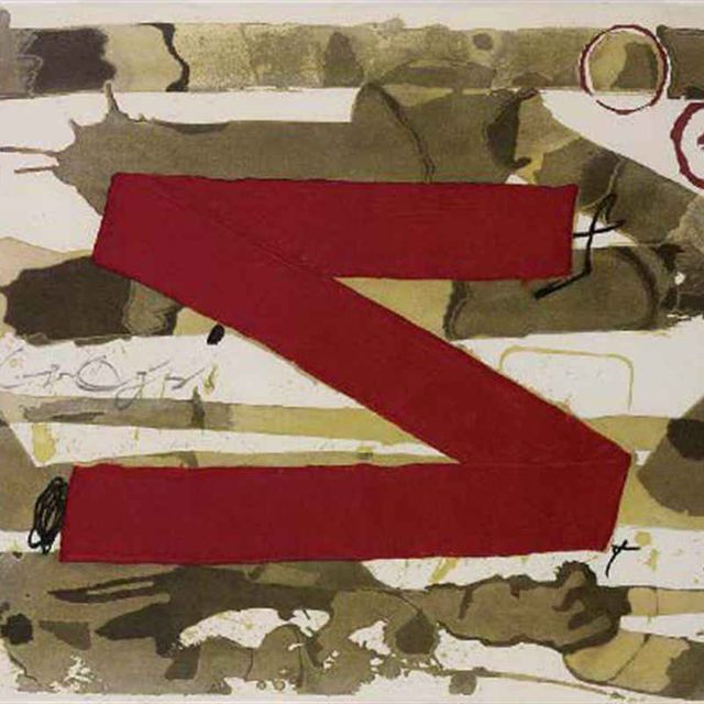 Antoni Tàpies — Z (Galfetti 710)