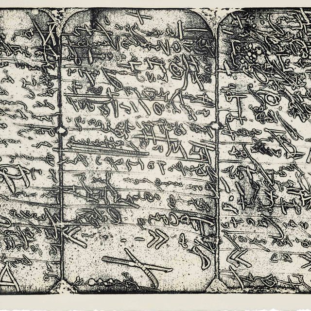 Antoni Tàpies — Эдмон Жабес, мастер по костюмам (Galfetti 520-524)