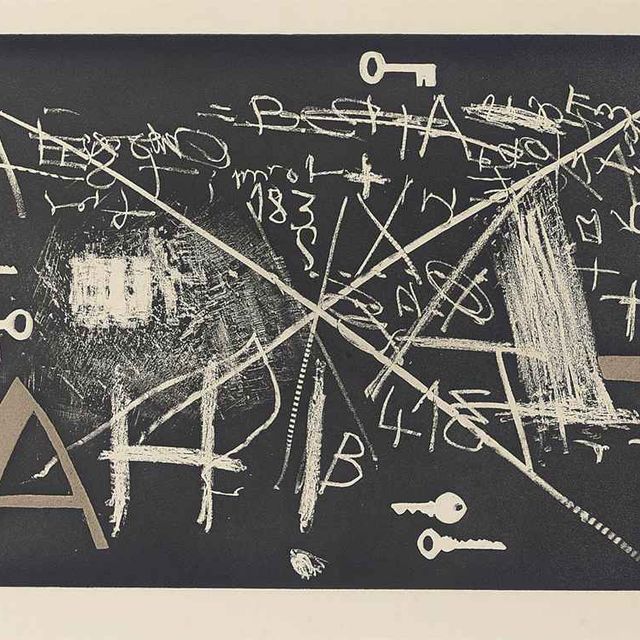 Antoni Tàpies — Эсперит Каталонский II (Гальфетти 392)