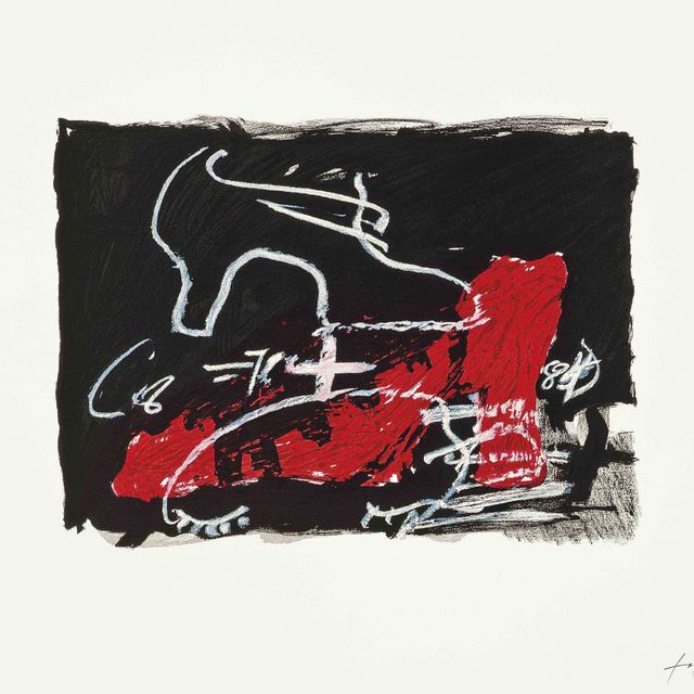 Antoni Tàpies — Две цепочки (Galfetti 1007)
