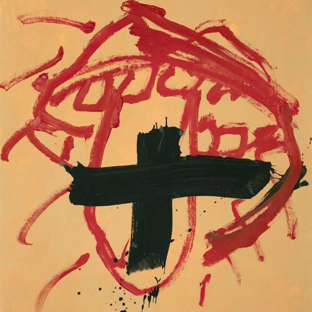 Antoni Tàpies — Макет для демонстрации ретроспективы молодого человека