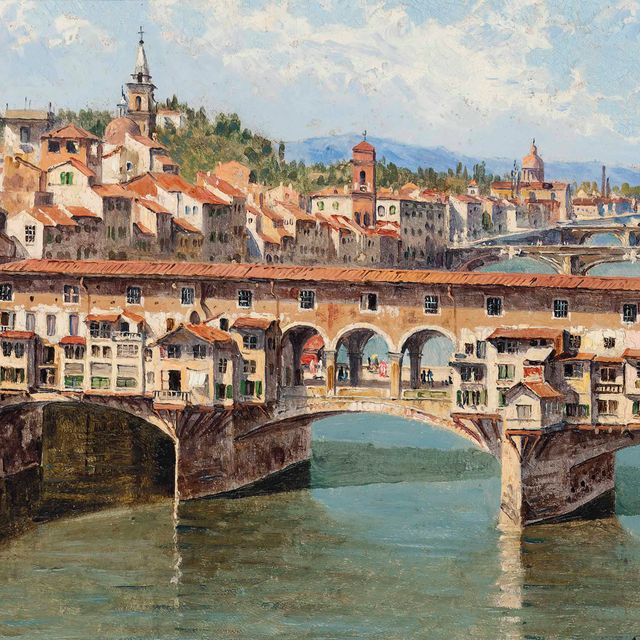 Antonietta Brandeis — Мост Понте Веккьо, Флоренция