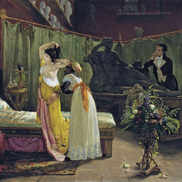 Antonio Canova — Паулина Боргезе в мастерской Антонио Кановы