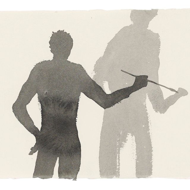 Antony Gormley — Происхождение рисунка VIII