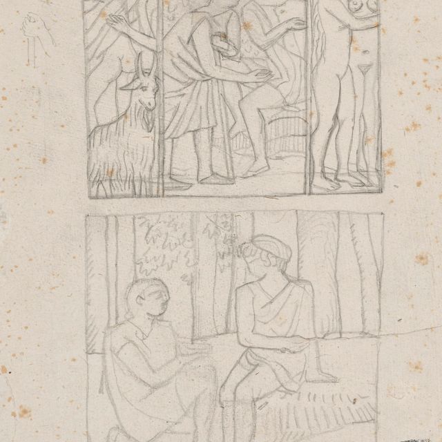 Aristide Maillol — Сборник двух сцен пасторальных произведений о буколиках Вергилия