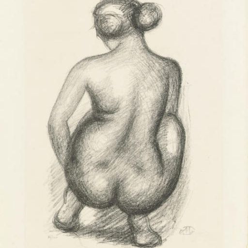 Aristide Maillol — Женская коллекция одежды (Герен 283)