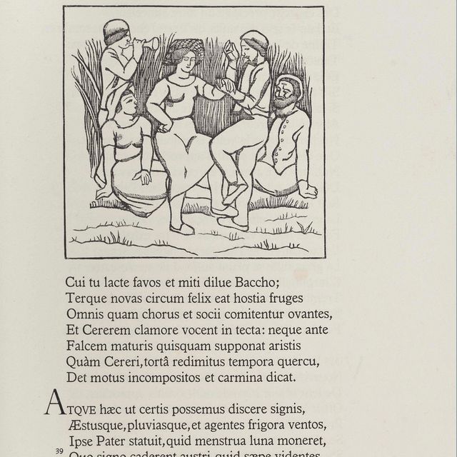Aristide Maillol — "Бдение Георг", латинский текст и французская версия, аббата Жака Делиля, "Гравюры в лесу Аристида Майоля", под редакцией Филиппа Гонена, Париж, том II. I и II (Герен 159-215)