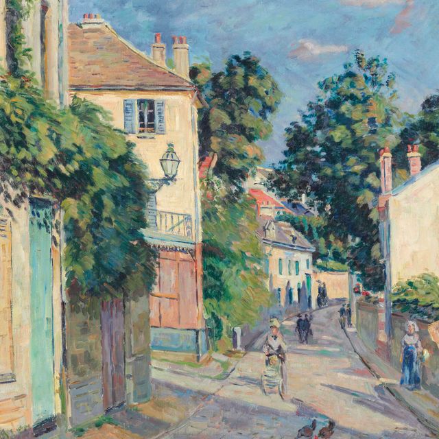 Armand Guillaumin — Улица на Иль-де-Франсе