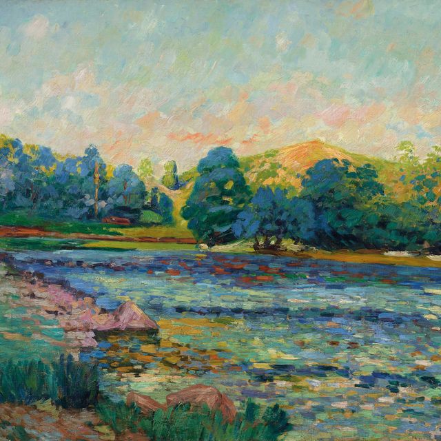 Armand Guillaumin — Границы Ривьеры