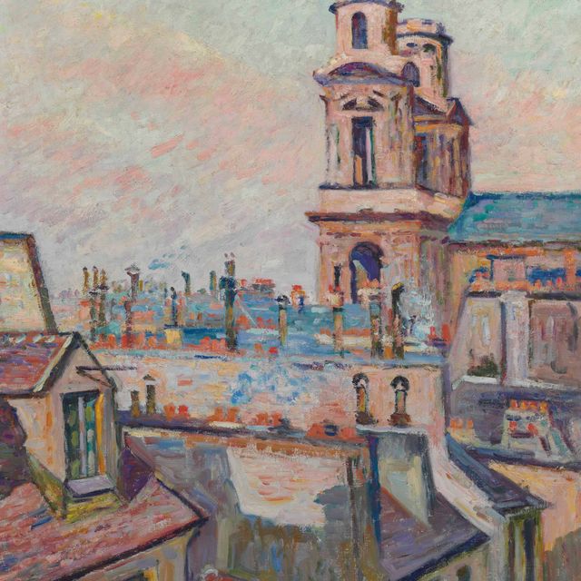 Armand Guillaumin — Церковь Сен-Сюльпис в Париже