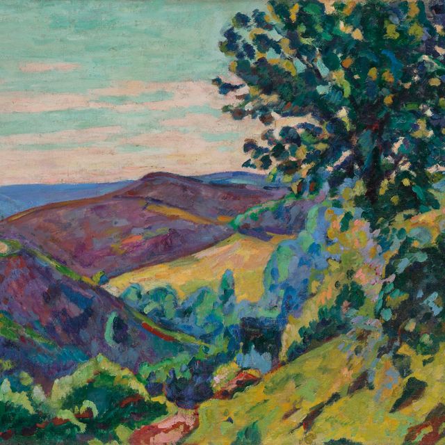 Armand Guillaumin — Ле-Пюи-Барриу, Крозан