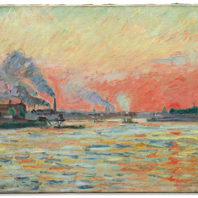 Armand Guillaumin — Слияние Сены и Марны в Иври