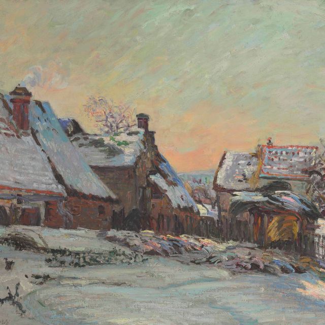 Armand Guillaumin — Фермы в Хивере на Иль-де-Франсе