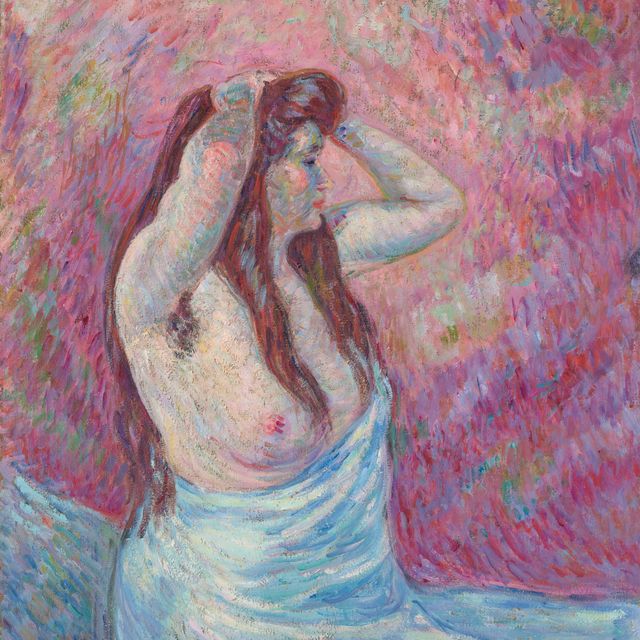 Armand Guillaumin — Молодая женщина в новом платье