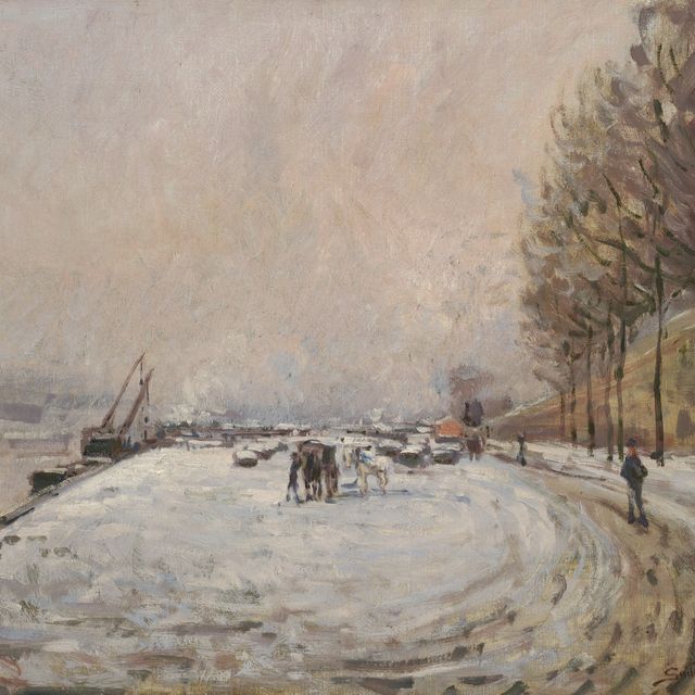 Armand Guillaumin — Набережная Сен-Бернар-су-ла-неж