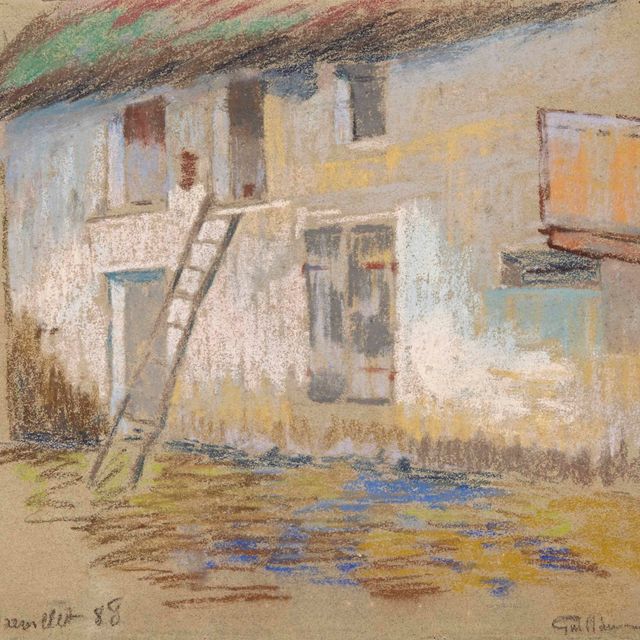 Armand Guillaumin — Фермовый двор, Брейе