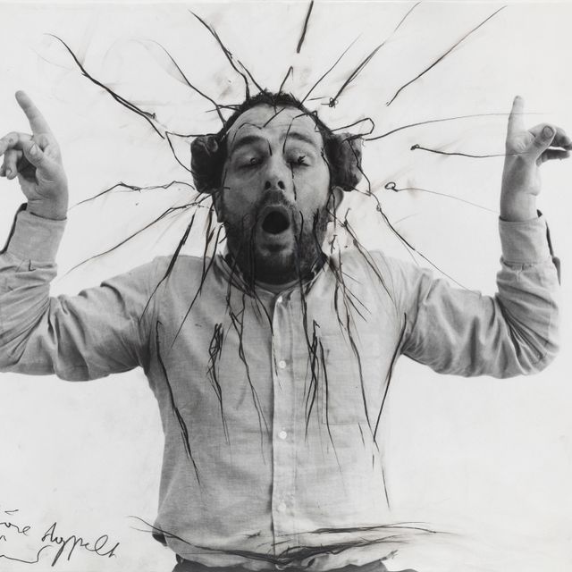 Arnulf Rainer — Ich höre doppelt (Я слышу это дважды) (из серии "Фарсы лицом к лицу")