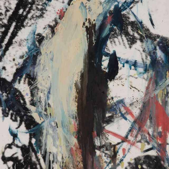 Arnulf Rainer — Без названия (фрагмент из работы Гойи)