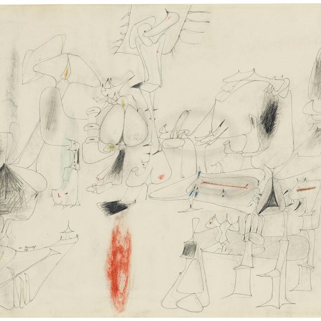 Arshile Gorky — Без названия