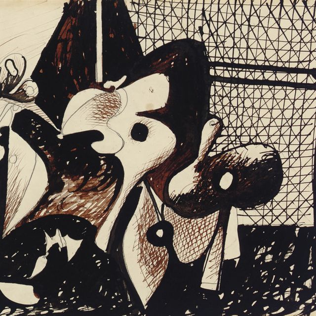 Arshile Gorky — Этюд для рисования