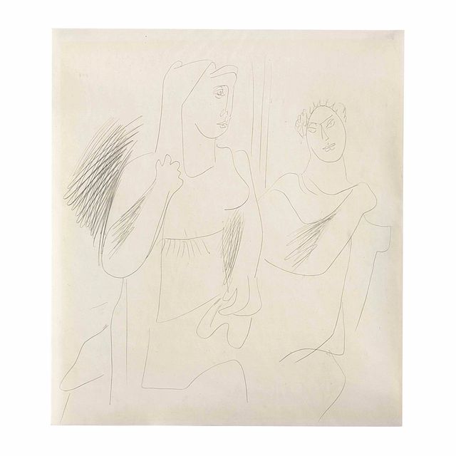 Arshile Gorky — Без названия (рисунок из альбома для рисования 1931 года)