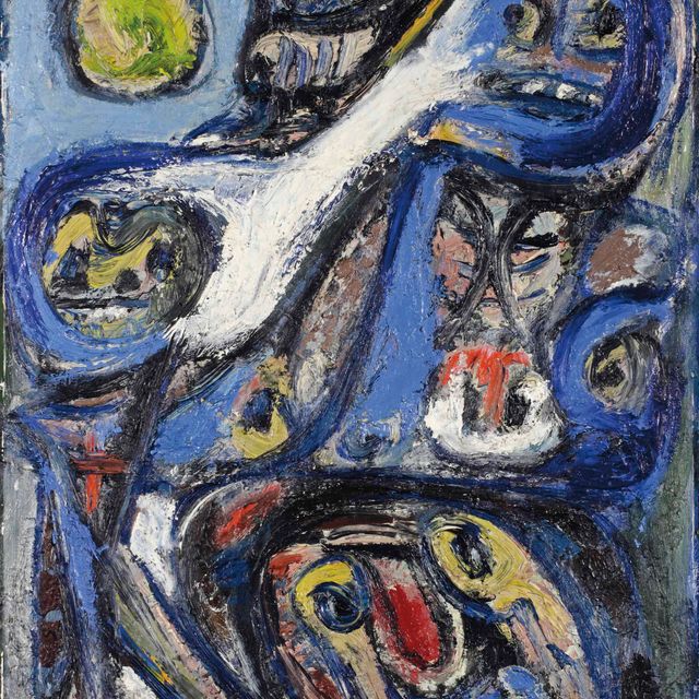 Asger Jorn — Over- og undermenneske (повелитель и подчиненный)