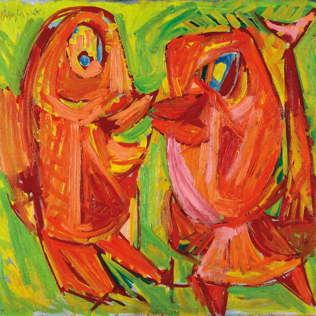 Asger Jorn — Без названия (Дидаска)