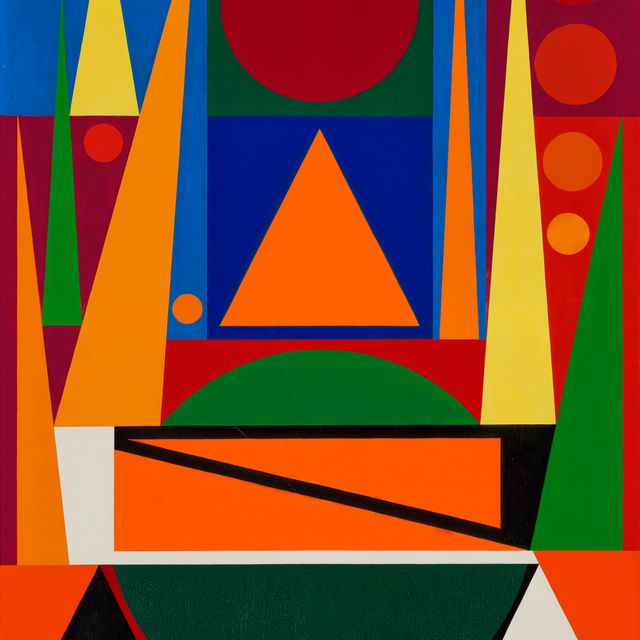 Auguste Herbin — Радость II